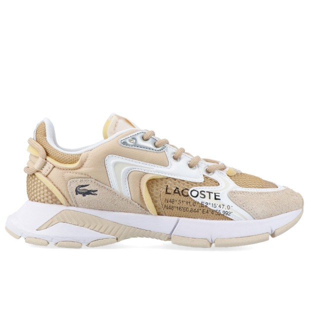 Lacoste L003 Neo 124 5 Sma Lt Tan/wht