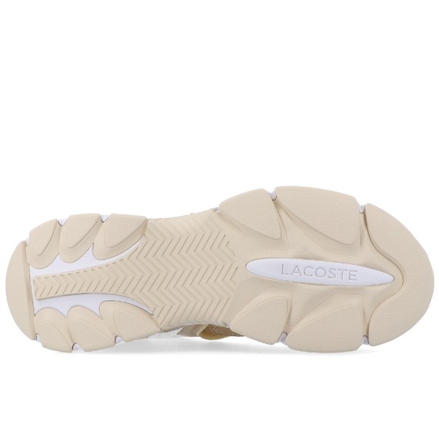 Lacoste L003 Neo 124 5 Sma Lt Tan/wht