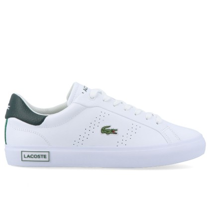 Sapatilha Lacoste Powercourt 2.0 124 3 Wht Grn