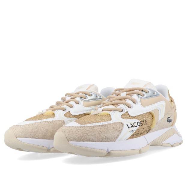 Lacoste L003 Neo 124 5 Sma Lt Tan/wht