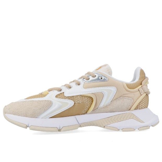Lacoste L003 Neo 124 5 Sma Lt Tan/wht