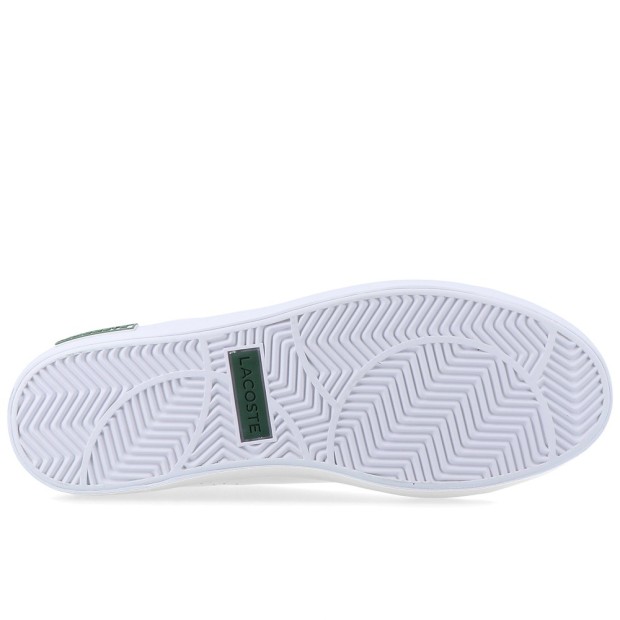 Sapatilha Lacoste Powercourt 2.0 124 3 Wht Grn