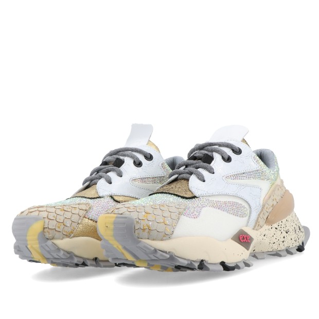 Sapatilha Exé Leather 134-8 Off White