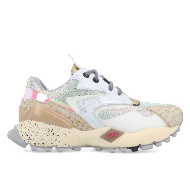 Sapatilha Exé Leather 134-8 Off White