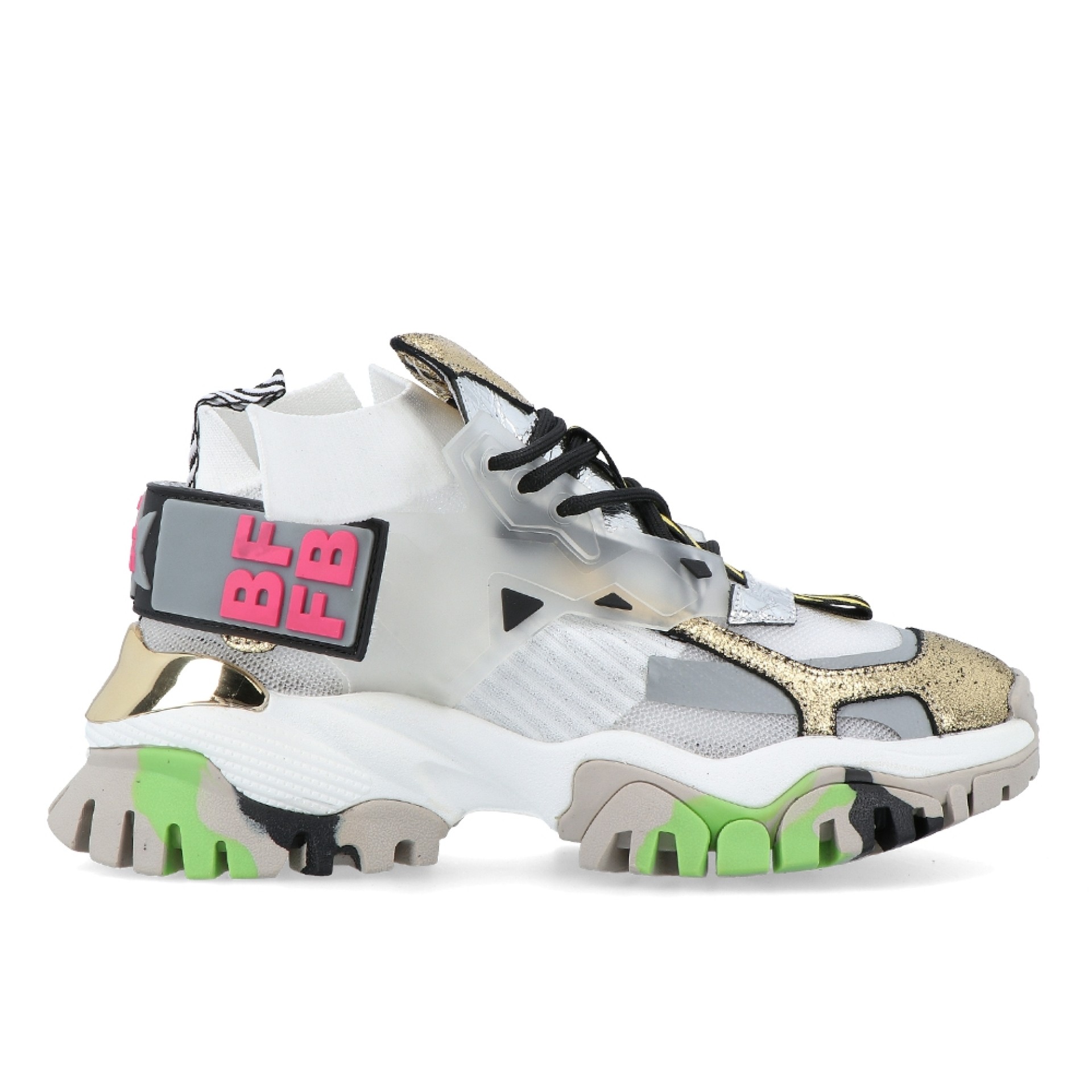 Exé Sneaker 9226-22-gold/white