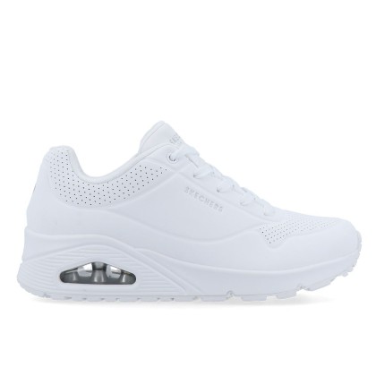 Skechers Uno Stand On Air White Skechers Uno Stand On Air White
