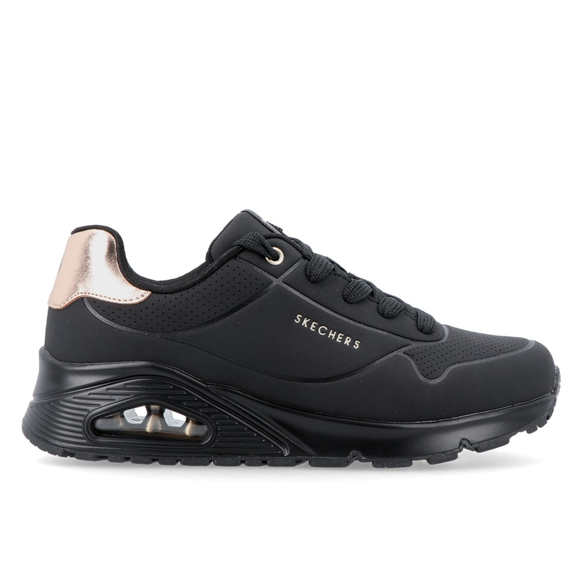 Skechers Uno Gen1 - Shimmer Away Black