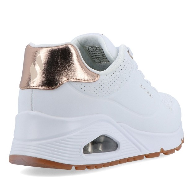 Skechers Uno Gen1  -  Shimmer Away White