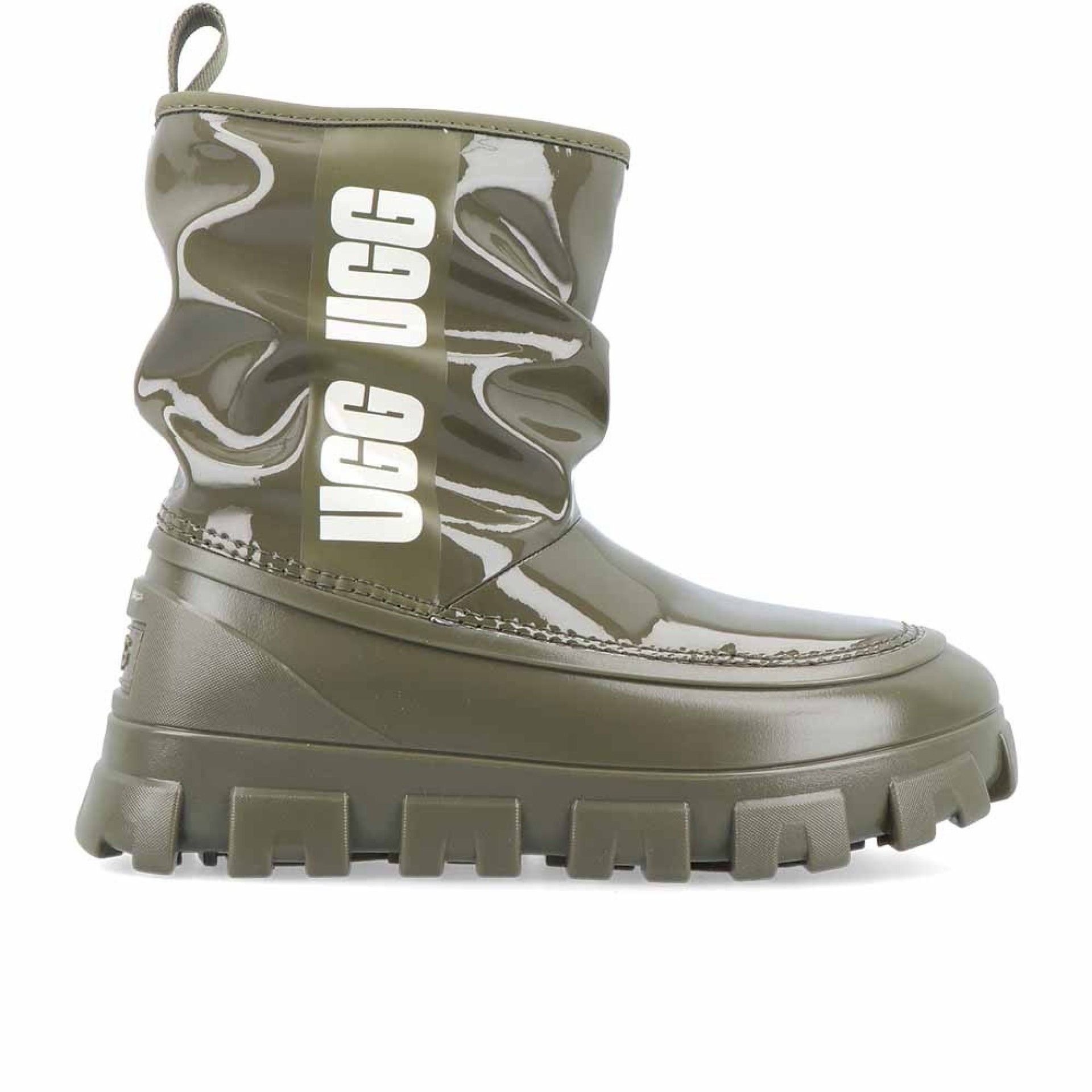 Ugg Bota W Classic Brellah Mini Burnt Oliv