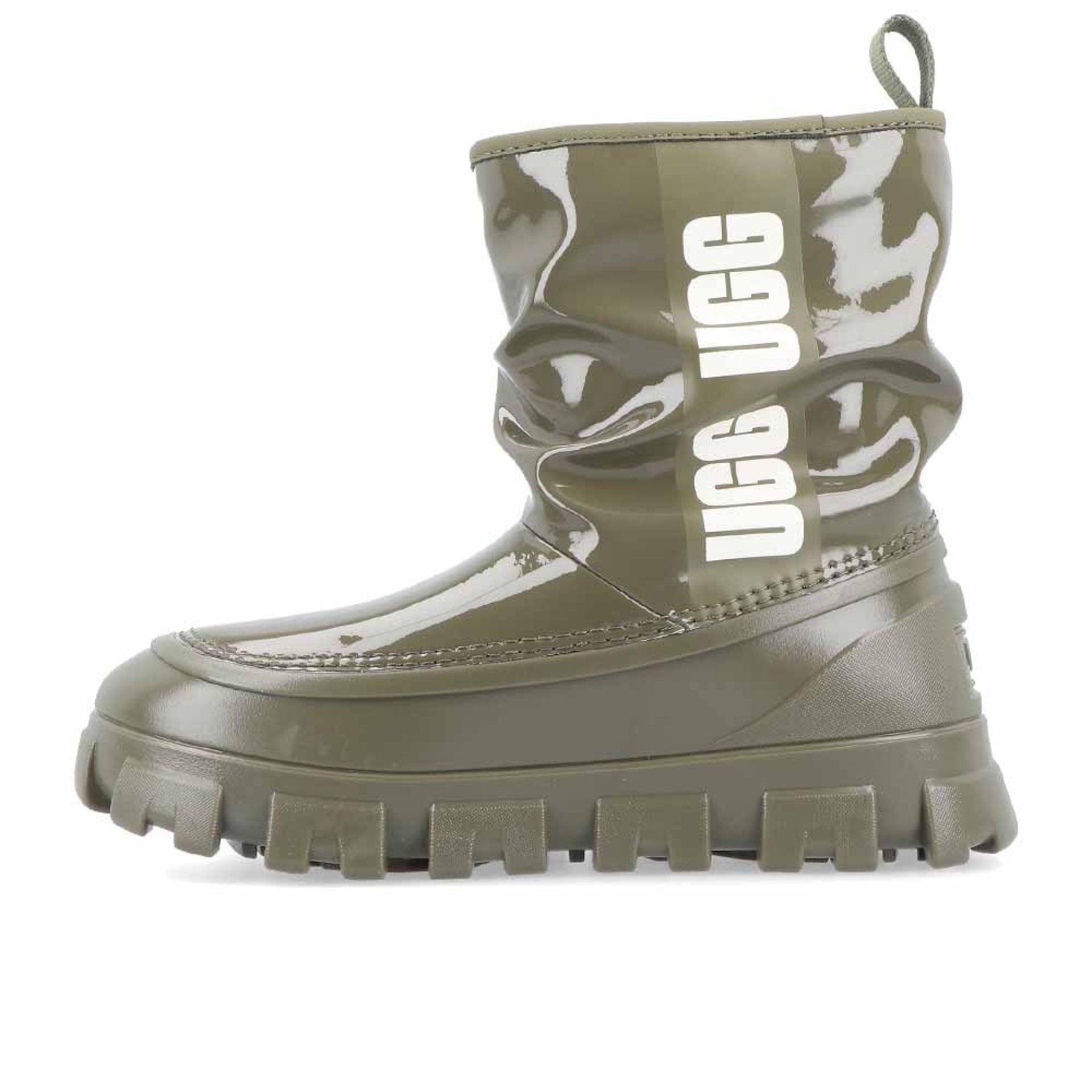 Ugg Bota W Classic Brellah Mini Burnt Oliv