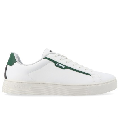 Sapatilha Hugo Boss Rhys Tenn Pusdth Open White