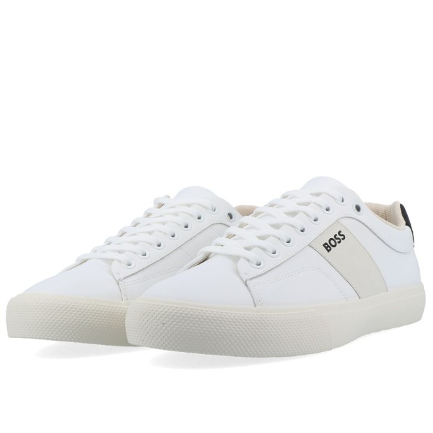 Boss Aiden Tenn Flrb Open White Natur