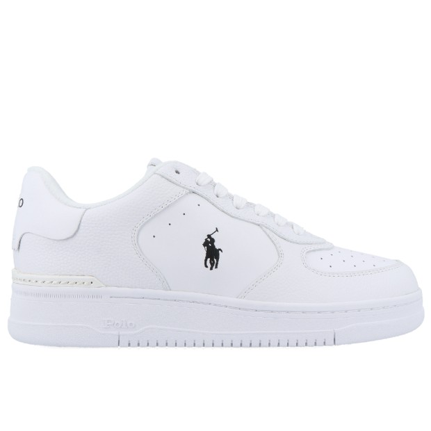 Sapatilha Polo Ralph Lauren Masters Crt Low Top Whit