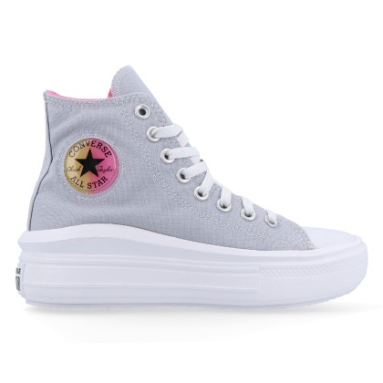 Sapatilha Converse All Star Ctas Move Hi Gravel/pink