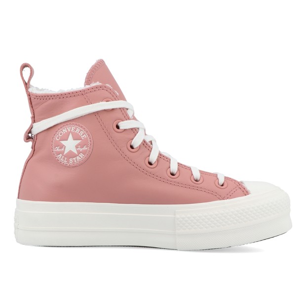 Sapatilha Converse Ctas Lift Hi Rust Pink/egret