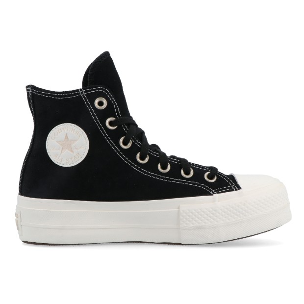 Sapatilha Converse Ctas Lift Hi Black/light Gold/egr