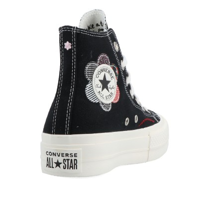 Converse Ctas Lift Hi Black/egret/red