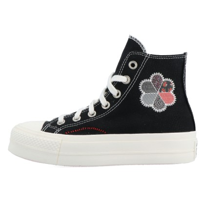 Converse Ctas Lift Hi Black/egret/red