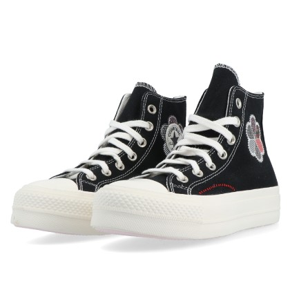 Converse Ctas Lift Hi Black/egret/red