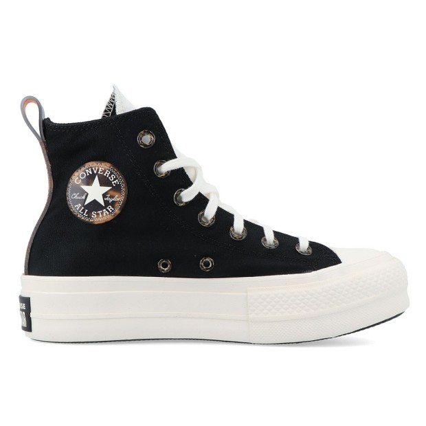 Sapatilha Converse All Star Ctas Lift Hi Black/egret