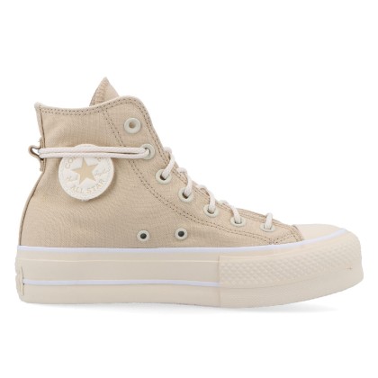 Sapatilha Converse Ctas Lift Hi Oat Milk