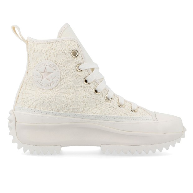 Sapatilha Converse Run Star Hike Hi Egret/light Gold