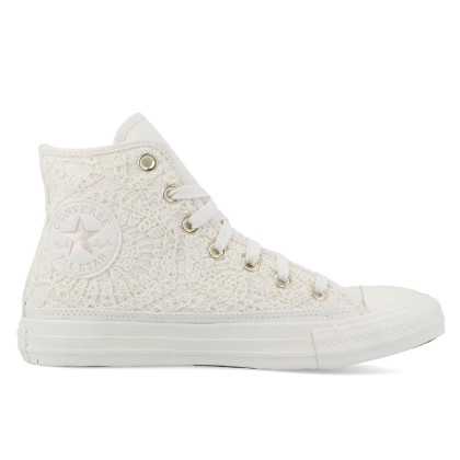 Sapatilha Converse All Star Ctas Hi Egret/light Gold