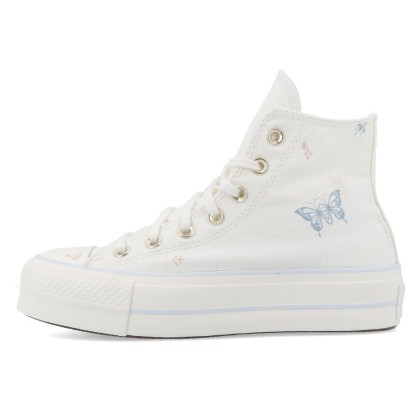 Converse All Star Ctas Lift Hi Vintage Whi