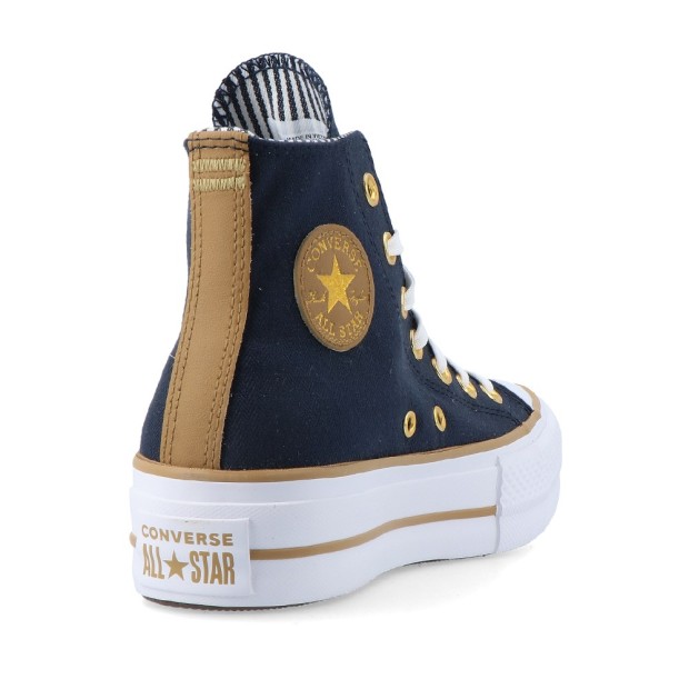 Converse All Star Ctas Lift Hi Obsidian/wh
