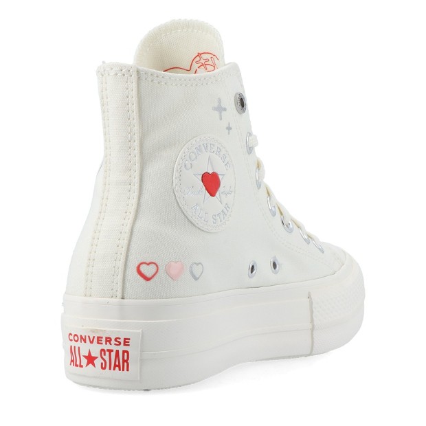 Converse All Star Ctas Lift Hi Egret/fever