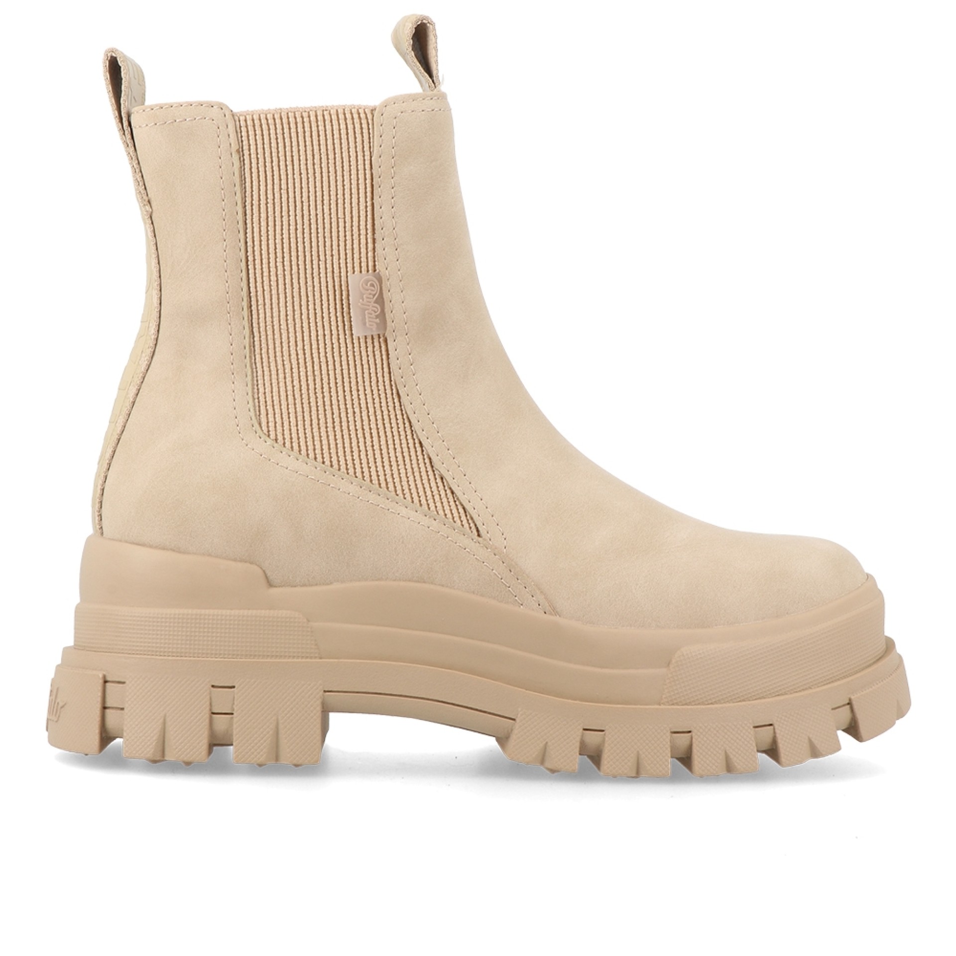 Buffalo Bota Aspha Chelsea Mid Taupe