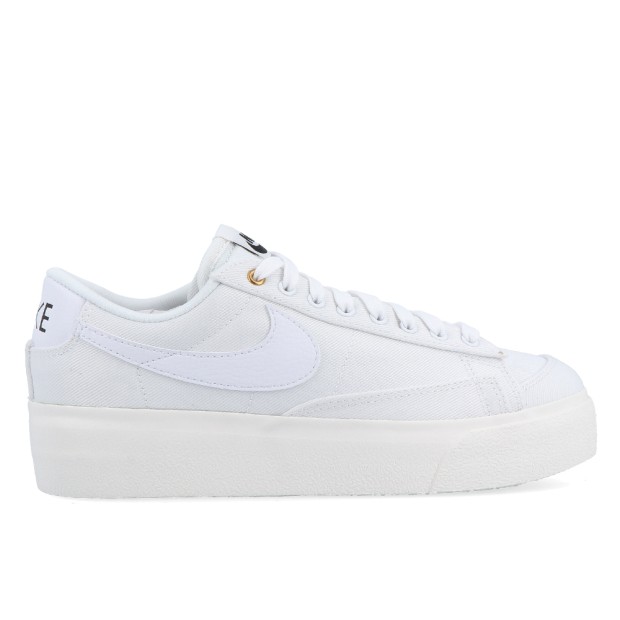 Nike Wmns Blazer Low Platform Canvas White