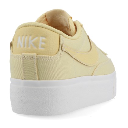 Nike Wmns Blazer Low Platform Canvas Pale