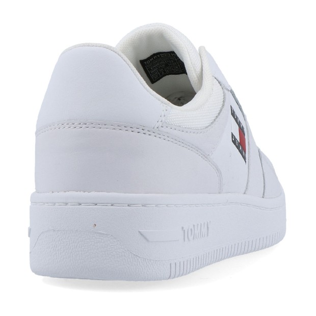 Sapatilha Tommy Hilfiger Retro Basket Wmn Ess Wht