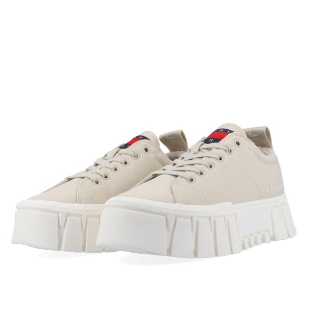 Sapatilha Tommy Hilfiger Tjw Vulc Plt Nylon Lc Bleac