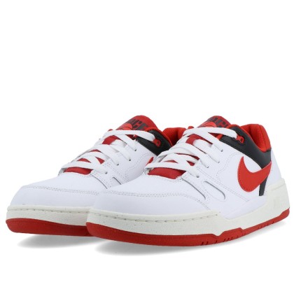 Nike Full Force Lo White/mistic Red-black-