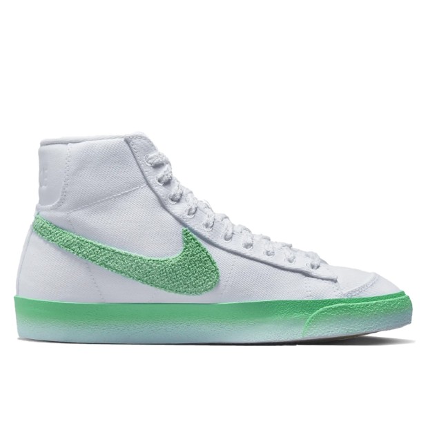 Sapatilha Nike W Blazer Mid `77 White/spring Green