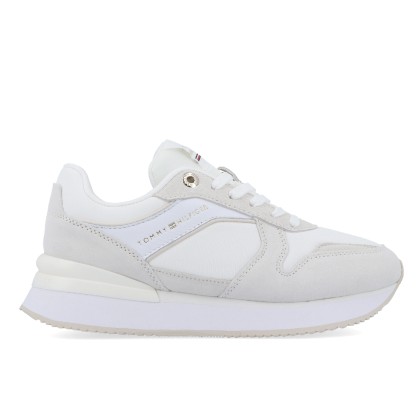 Sapatilha Tommy Hilfiger Elevated Feminie Runner Wht