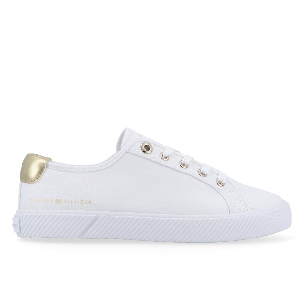 Sapatilha Tommy Hilfiger Lace Up Vulc Sneaker White