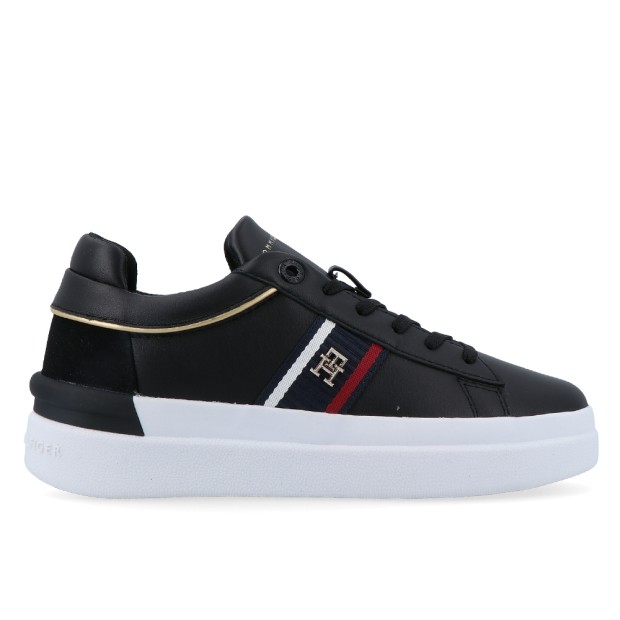 Sapatilha Tommy Hilfiger Corp Webbing Court Blk