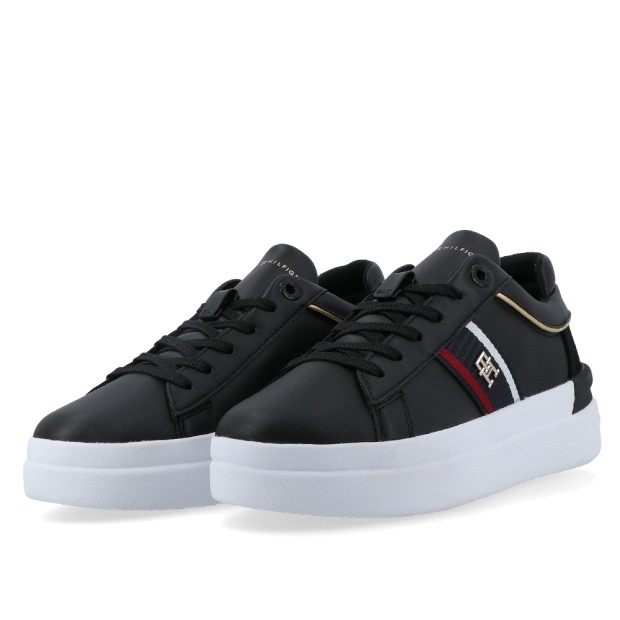 Sapatilha Tommy Hilfiger Corp Webbing Court Blk