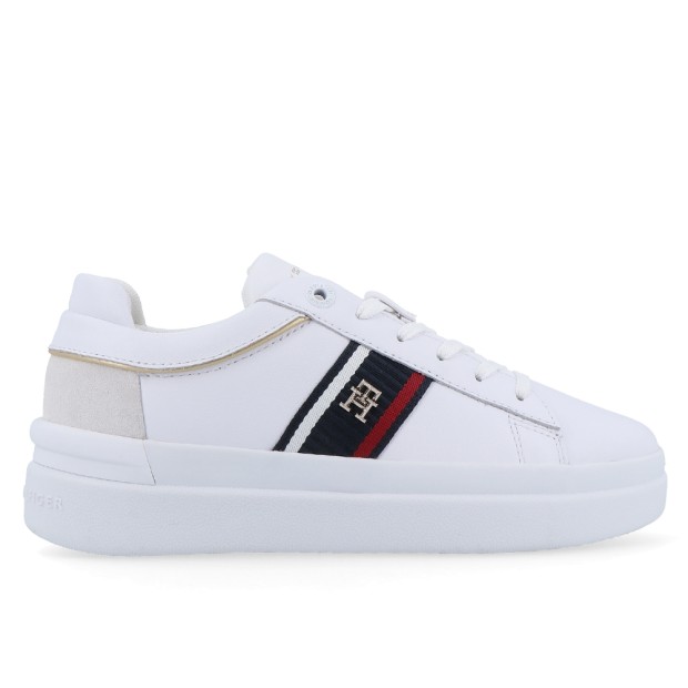 Sapatilha Tommy Hilfiger Corp Webbing Court Wht