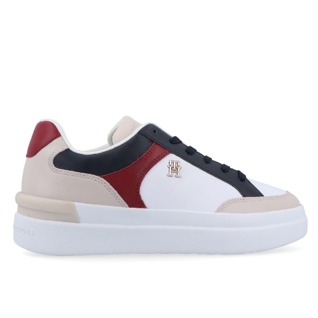 Sapatilha Tommy Hilfiger Elevated Th Court Space Blu