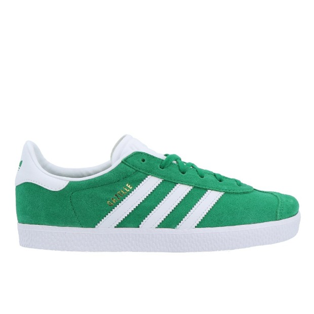 Adidas Gazelle J Green/ftwwht/goldmt