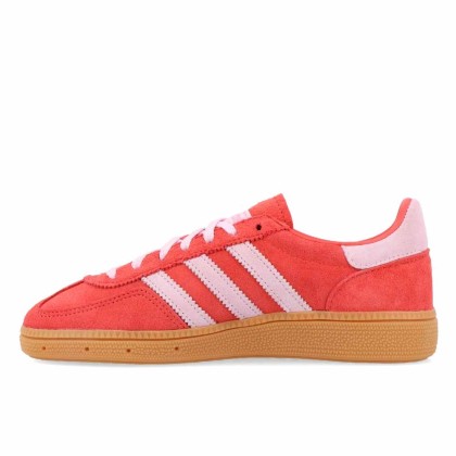 adidas Originals Handball Spezial W Bright Red / Clear Pink / Gum adidas Originals Handball Spezial W Bright Red / Clear Pink / Gum