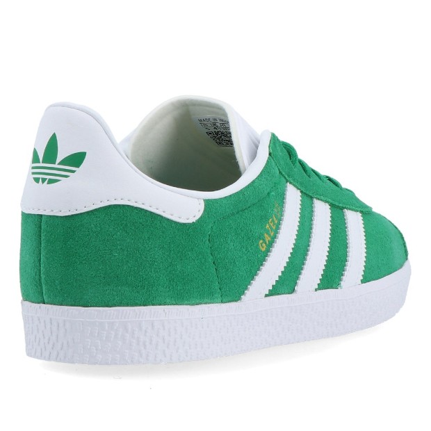 Adidas Gazelle J Green/ftwwht/goldmt