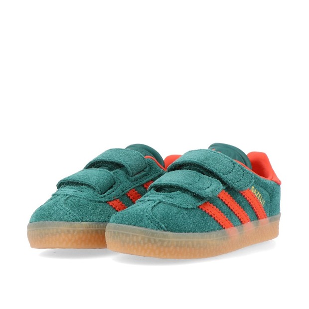 Adidas Gazelle Cf I Cgreen/prered/gum3
