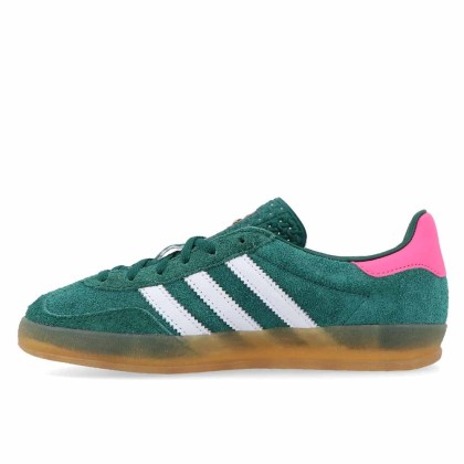adidas Originals Gazelle Indoor W Collegiate Green / Cloud White / Lucid Pink adidas Originals Gazelle Indoor W Collegiate Green / Cloud White / Lucid Pink