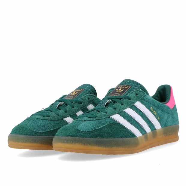 adidas Originals Gazelle Indoor W Collegiate Green / Cloud White / Lucid Pink