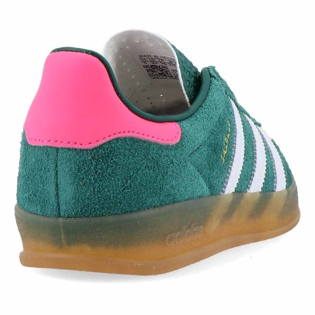 adidas Originals Gazelle Indoor W Collegiate Green / Cloud White / Lucid Pink